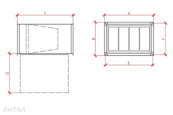 Filtr FVP size